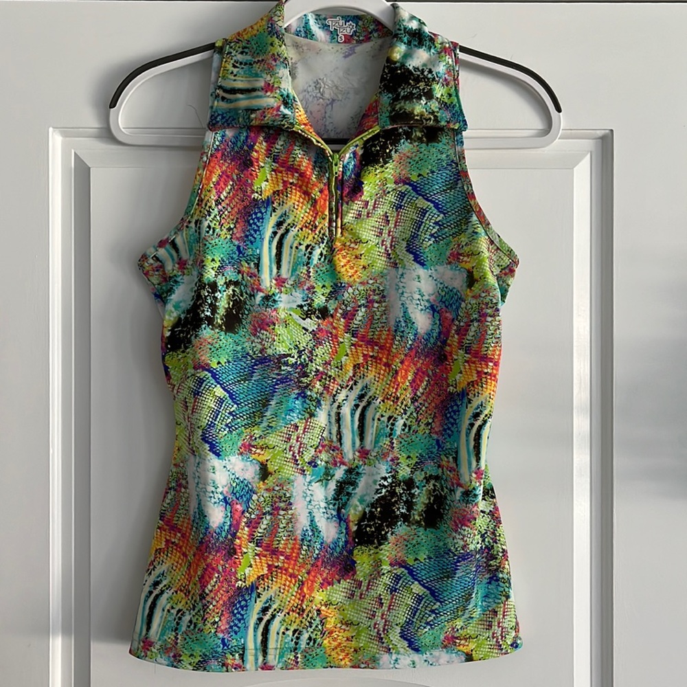 TZU TZU  Sport Womens Allie Sleeveless Golf Top
